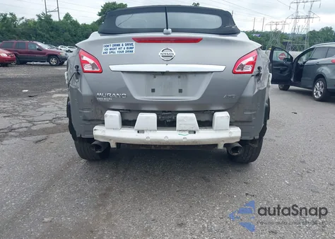 2011 Nissan Murano Crosscabriolet из США, поврежденный, VIN JN8AZ1FYXBW000931